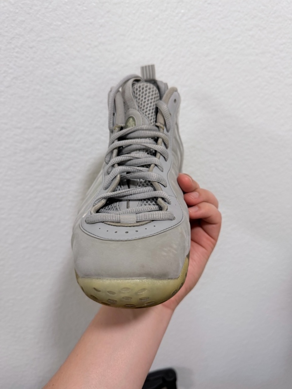 Nike wolf grey Foamposites - Picture 2 of 10